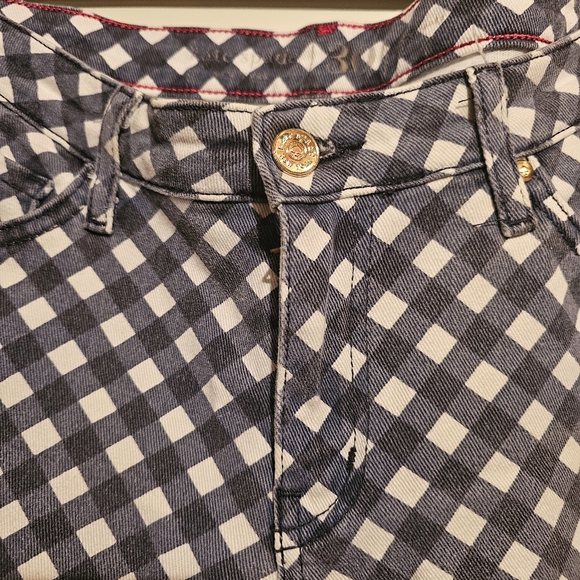 Kate Spade Women's Navy Play Hooky Capri Jeans Pants. Sz 30 - Picture 7 of 14